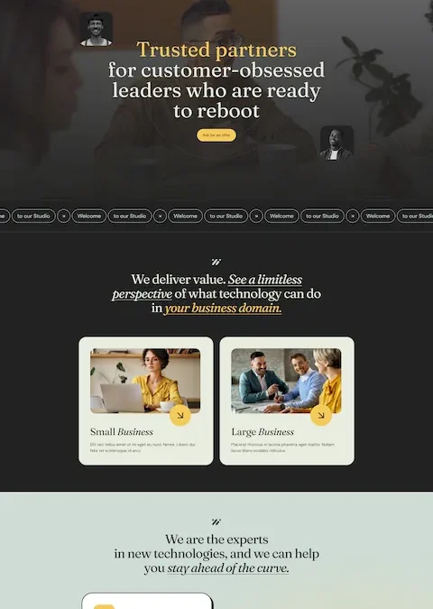 Corporate Presentation Website