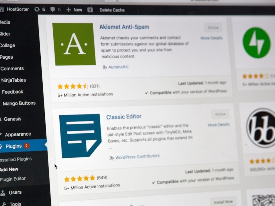 Useful WordPress Plugins