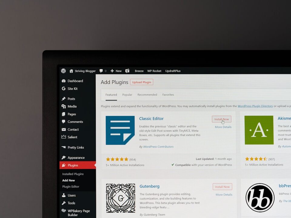 Photo WordPress Media Library