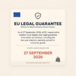 EU Legal Guarantee Notice for WooCommerce – Ready for 27 Sept 2026